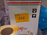 Lot 641 - vubac tape en etiketten - afbeelding 1 van  4