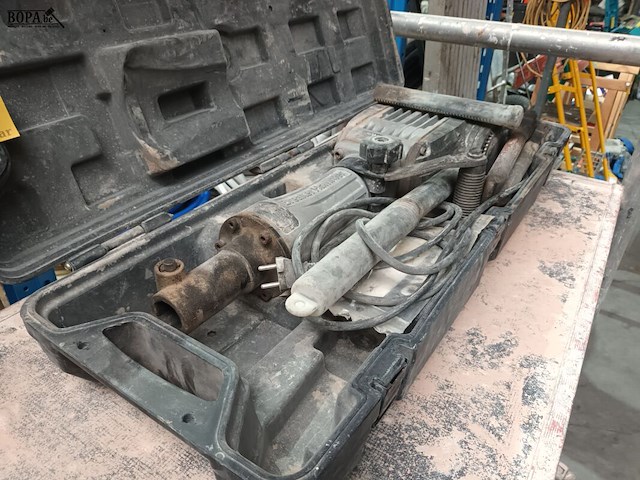 Lot 65 - breekhamer werku in koffer - afbeelding 4 van  4