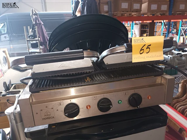 Lot 65 - dubbele contact grill select horeca - afbeelding 1 van  4