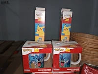 Lot 65 - pokemon tassen en papier. 6 stuks - afbeelding 2 van  4
