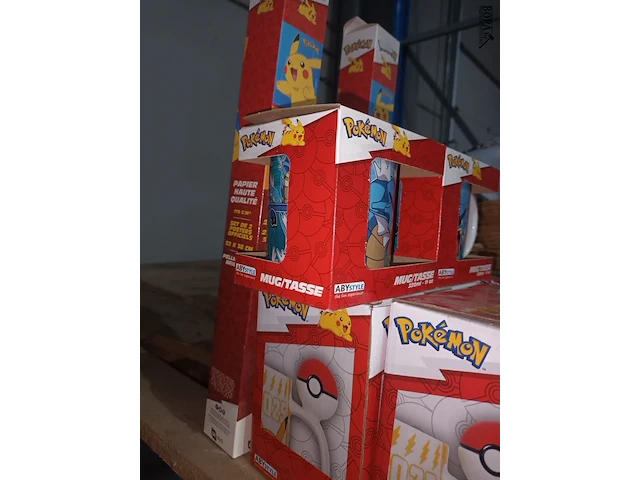 Lot 65 - pokemon tassen en papier. 6 stuks - afbeelding 3 van  4