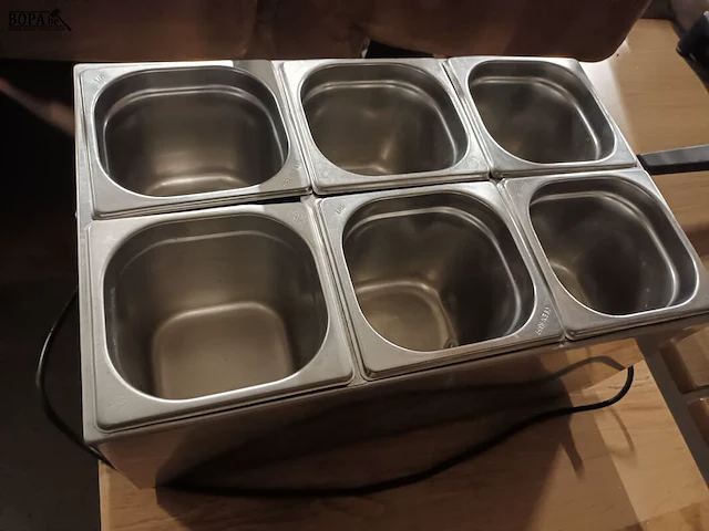 Lot 66 - bain-marie catertech - afbeelding 3 van  4