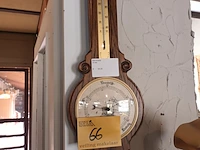 Lot 66 - barometer - afbeelding 1 van  3