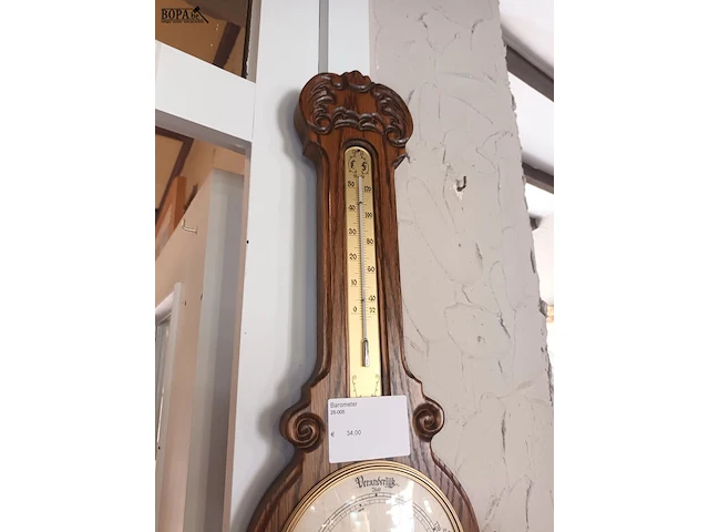 Lot 66 - barometer - afbeelding 3 van  3