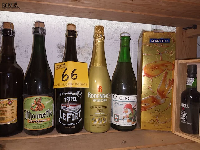 Lot 66 - flessen alcoholische drank. 15 stuks - afbeelding 3 van  4