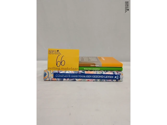 Lot 66 - lot boeken, gezondheid, 3 stuks - afbeelding 1 van  1