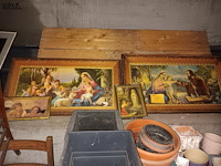 Lot 66 - religieuze kaders. 4 stuks - afbeelding 1 van  3