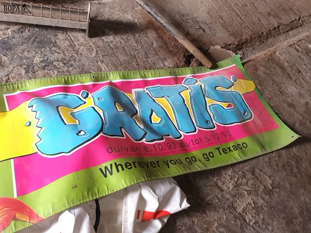 Lot 66 - texaco spandoeken. 2 stuks - afbeelding 4 van  5