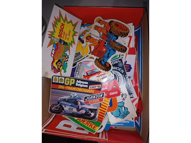Lot 66 - vintage verzamel stickers - afbeelding 2 van  4