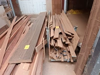 Lot 660 - houten latten en planken - afbeelding 4 van  5