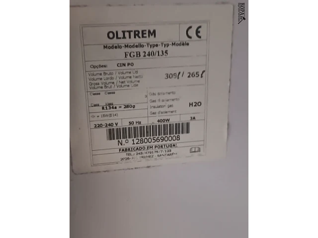Lot 67 - drankenkoeler olitrem - afbeelding 3 van  4