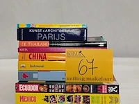 Lot 67 - lot boeken, reizen, 9 stuks - afbeelding 1 van  1