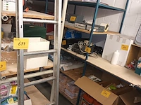 Lot 677 - aluminium ladder - afbeelding 1 van  2