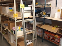Lot 677 - aluminium ladder - afbeelding 2 van  2