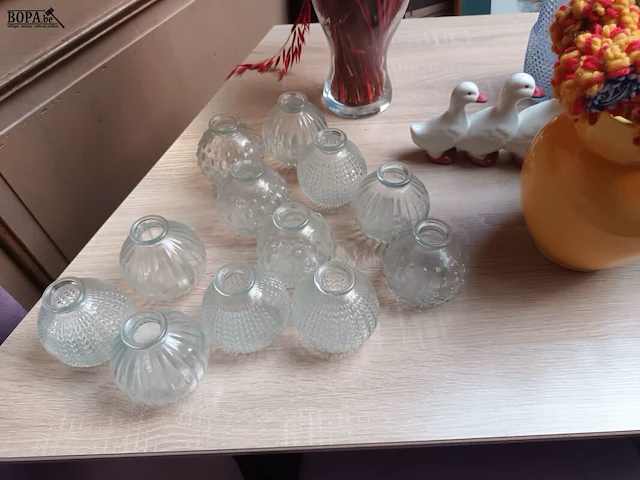 Lot 68 - decoratie en tafeldekking. ca. 30 stuks - afbeelding 3 van  4