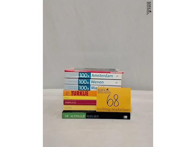 Lot 68 - lot boeken, reizen, 9 stuks - afbeelding 1 van  1