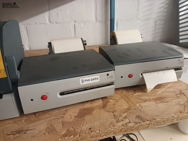 Lot 683 - label printer. 4 stuks - afbeelding 2 van  4