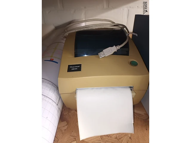 Lot 683 - label printer. 4 stuks - afbeelding 4 van  4