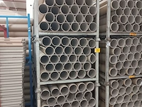Lot 694 - stapelbak met kartonnen kokers. 12 stuks - afbeelding 1 van  2