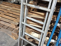 Lot 7 - aluminium ladder. 2 stuks - afbeelding 3 van  3