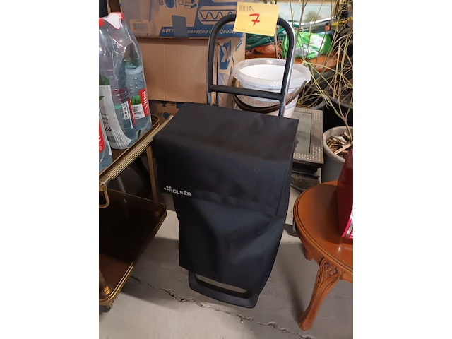Lot 7 - boodschappen trolley rolser - afbeelding 1 van  3