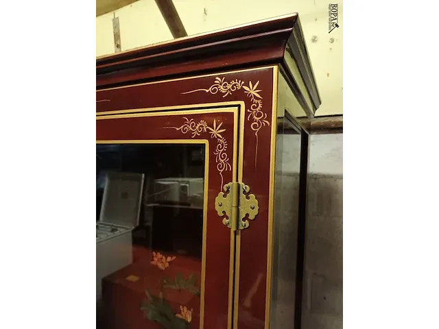 Lot 7 - chinese vitrinekast - afbeelding 3 van  6