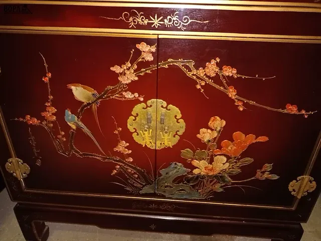 Lot 7 - chinese vitrinekast - afbeelding 4 van  6