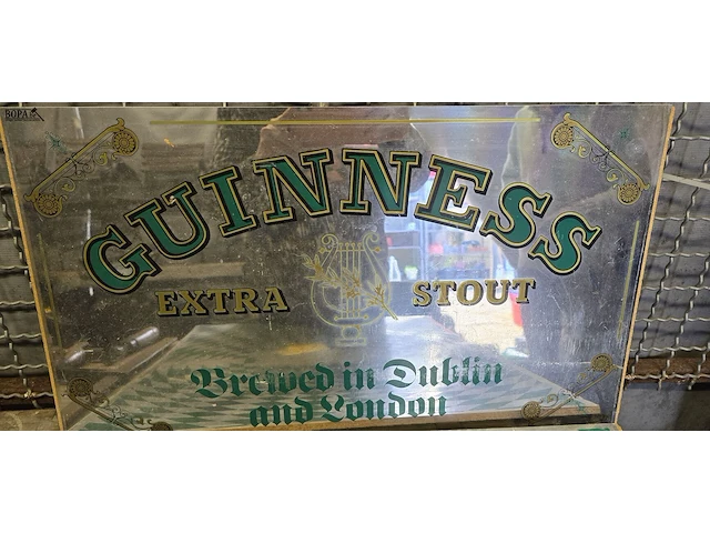 Lot 7 - deco guinnes in aluminium - afbeelding 4 van  4