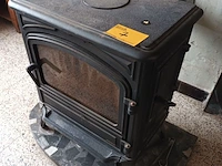 Lot 7 - gietijzeren kachel