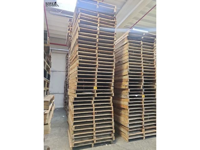 Lot 7 - houten palletten - 25 stuks - afbeelding 1 van  2
