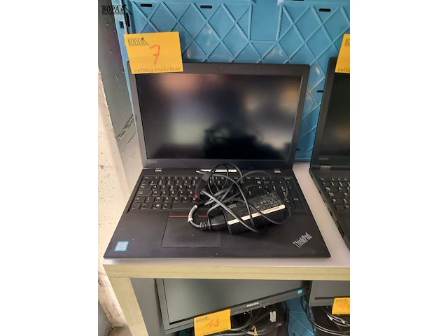 Lot 7 - lenovo thinkpad laptop (15,6 inch) - afbeelding 1 van  2