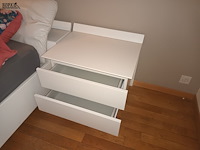 Lot 7 - nachtkastje. 2 stuks - afbeelding 2 van  3