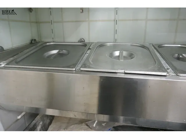 Lot 7 - rvs saladebar topcold - afbeelding 3 van  5