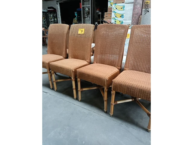 Lot 7 - stoel vincent sheppard. 4 stuks - afbeelding 1 van  6