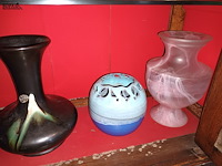 Lot 7 - vazen en bloempot. 8 stuks - afbeelding 4 van  5