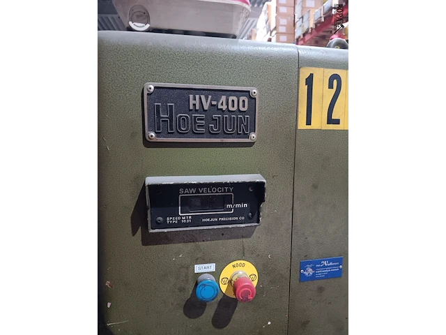 Lot 70 - hoejun lintzaagmachine - afbeelding 5 van  9