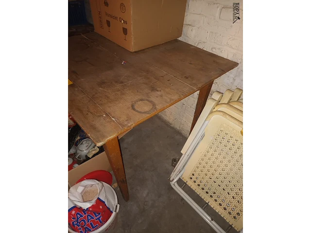 Lot 70 - houten tafel - afbeelding 2 van  2