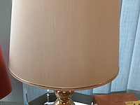 Lot 70 - lampedair in koper. 2 stuks - afbeelding 2 van  5