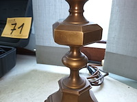 Lot 70 - lampedair in koper. 2 stuks - afbeelding 5 van  5