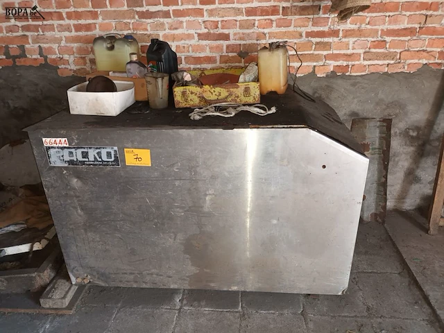 Lot 70 - rvs bak packo - afbeelding 1 van  4