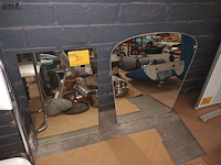 Lot 70 - spiegel. 2 stuks - afbeelding 1 van  2