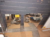 Lot 70 - spiegel. 2 stuks - afbeelding 2 van  2