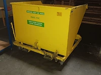 Lot 703 - kipcontainer op wielen - afbeelding 3 van  3