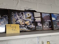 Lot 72 - kadertjes met vrachtwagens ong 6 stuks - afbeelding 1 van  3