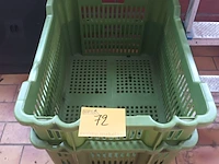 Lot 72 - kunststof manden. 2 stuks - afbeelding 1 van  2