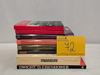 Lot 72 - lot boeken, grote wereldleiders, 8 stuks - afbeelding 1 van  1