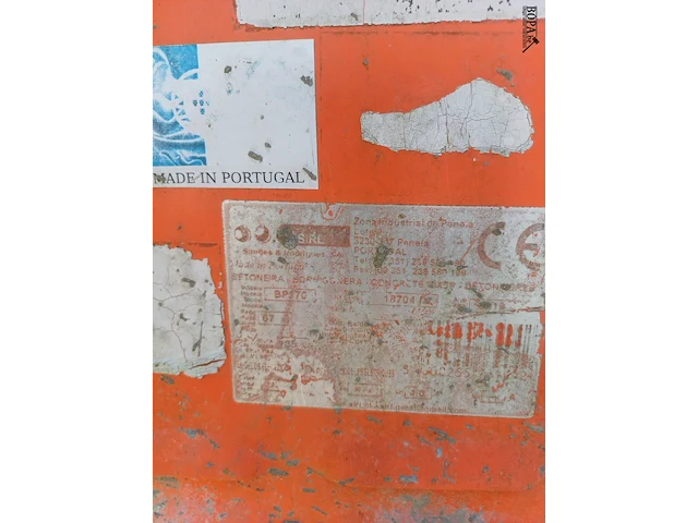 Lot 72 - sirl betonmolen - afbeelding 2 van  5