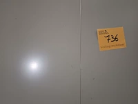 Lot 736 - metalen dossierkast mewaf - afbeelding 2 van  3
