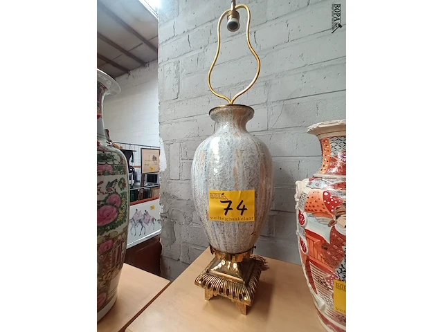 Lot 74 - lampadeire art nouveau - afbeelding 4 van  5