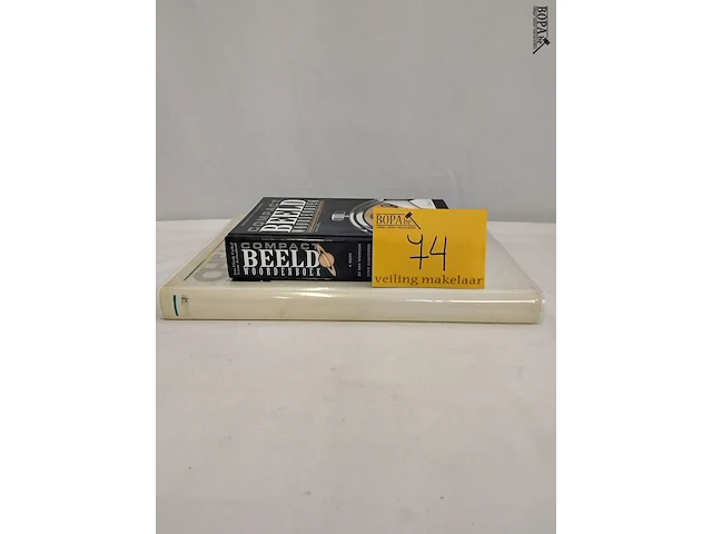 Lot 74 - lot boeken, beeldwoordenboek, 2 stuks - afbeelding 1 van  1